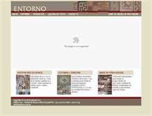 Tablet Screenshot of elentornosa.com.ar